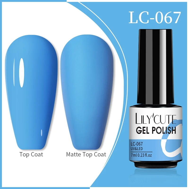 LILYCUTE 7ml 3-layers Temperature Color Changing Gel Nail Polish Long Lasting Soak Off UV Chameleon Thermal Gel Nail Art Varnish