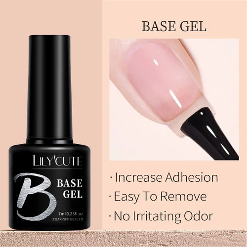 LILYCUTE Thermal Gel Nail Polish 3 Layers Temperature Shiny Color Changing Semi Permanent Soak Off UV Nail Gel Polish Varnish